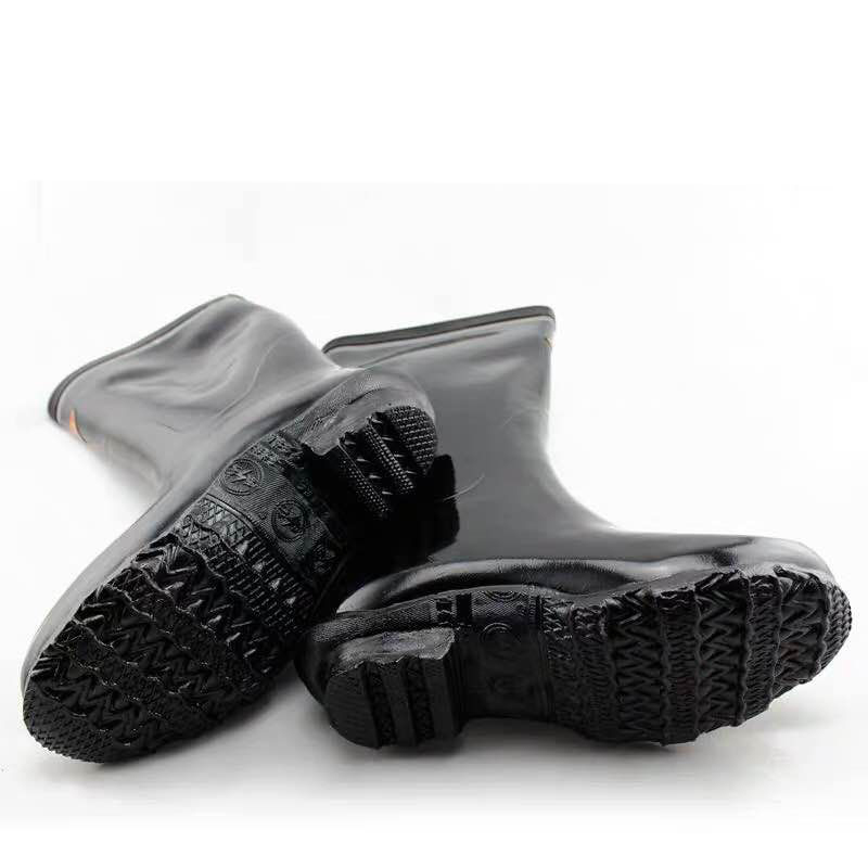 双安电工绝缘雨鞋雨靴男高筒高压防电安全鞋水鞋pvc绝缘胶鞋套鞋