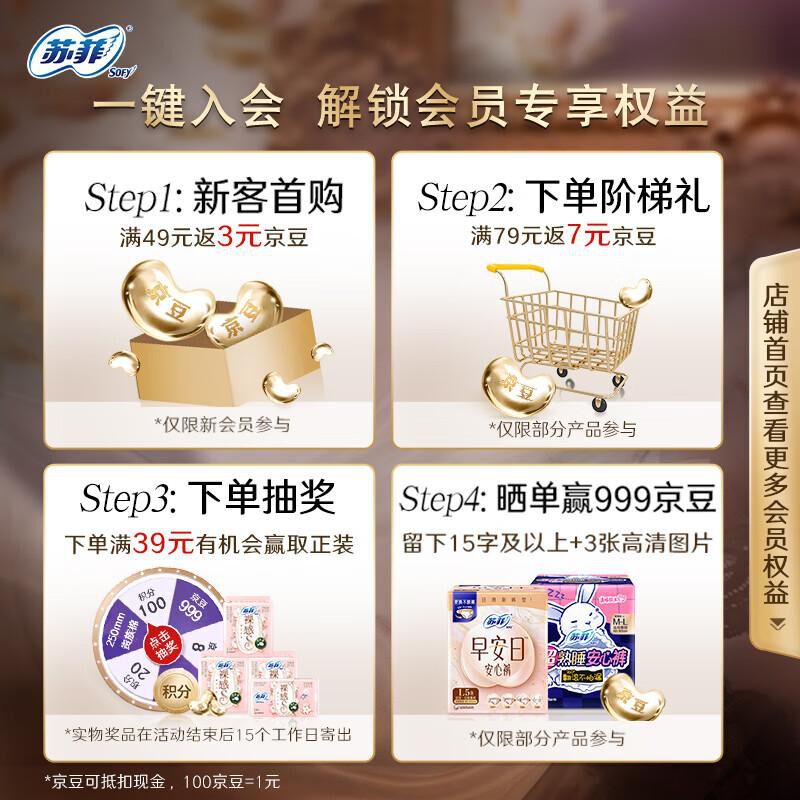 苏菲(SOFY) 日用 苏菲裸感S日用25cm卫生巾 12片/包 包 卫生巾高清大图