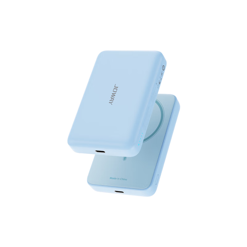 JOWAY乔威JP331[3C认证]磁吸无线充移动电源 10000mAh 白色高清大图