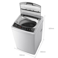 美的(Midea)MB80V31 8公斤新品全自动波轮洗脱一体洗衣机 非变频 家用智利灰