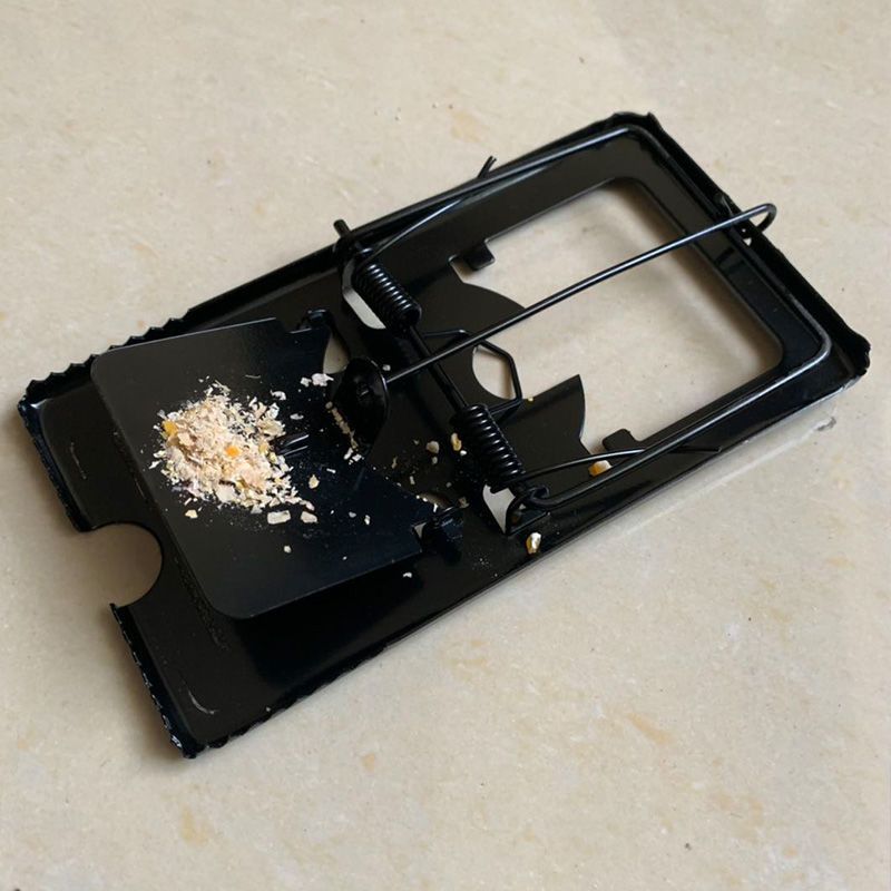 高效灭杀鼠铁质强力老鼠夹捕鼠老鼠夹子家用工厂神器抓耗子老鼠夹5个