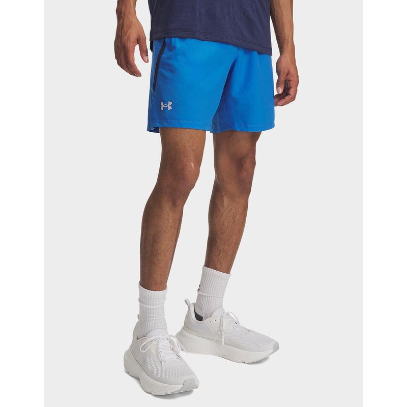 Under Armour安德玛运动短裤男速干排汗透气贴身蓝色舒适轻便高清大图