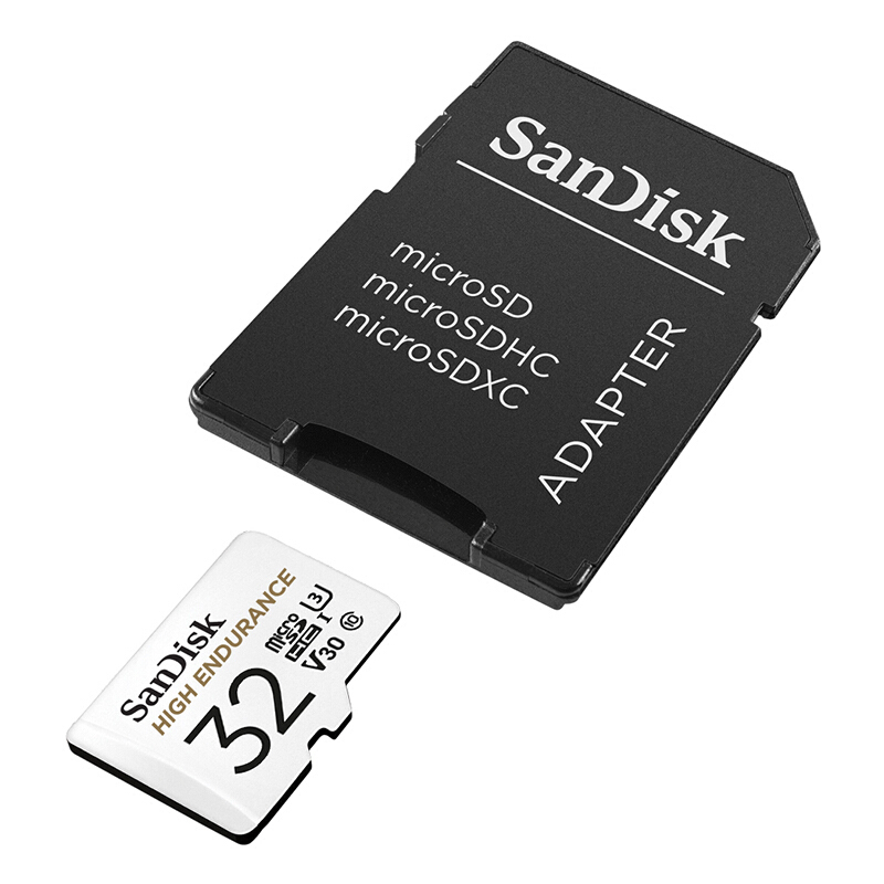 闪迪 SDSQQNR-032G-ZN6IA TF存储卡 32GB 行车记录仪 安防监控专用(单位:个