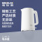 铭仕朗 家用不锈钢自动断电水壶1.7L白色LL-8811G