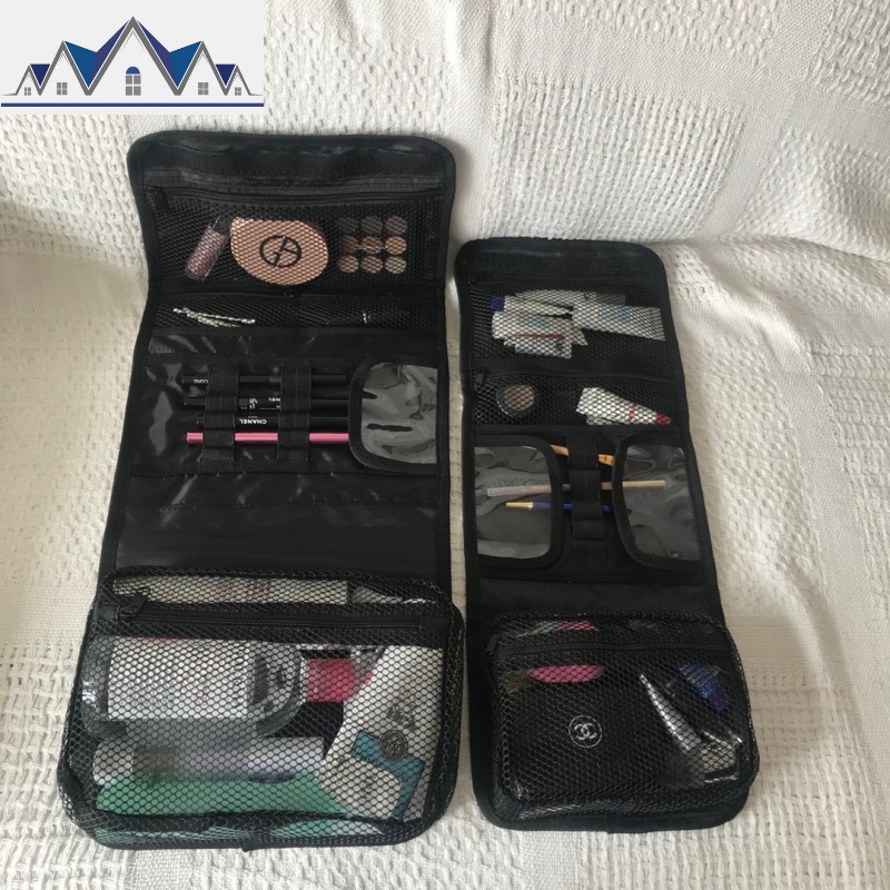 化妆包女折叠三层便携化妆刷收纳包专业化妆可立卷袋旅行洗漱包大_1_218 3ce大号+3ce小号=2个