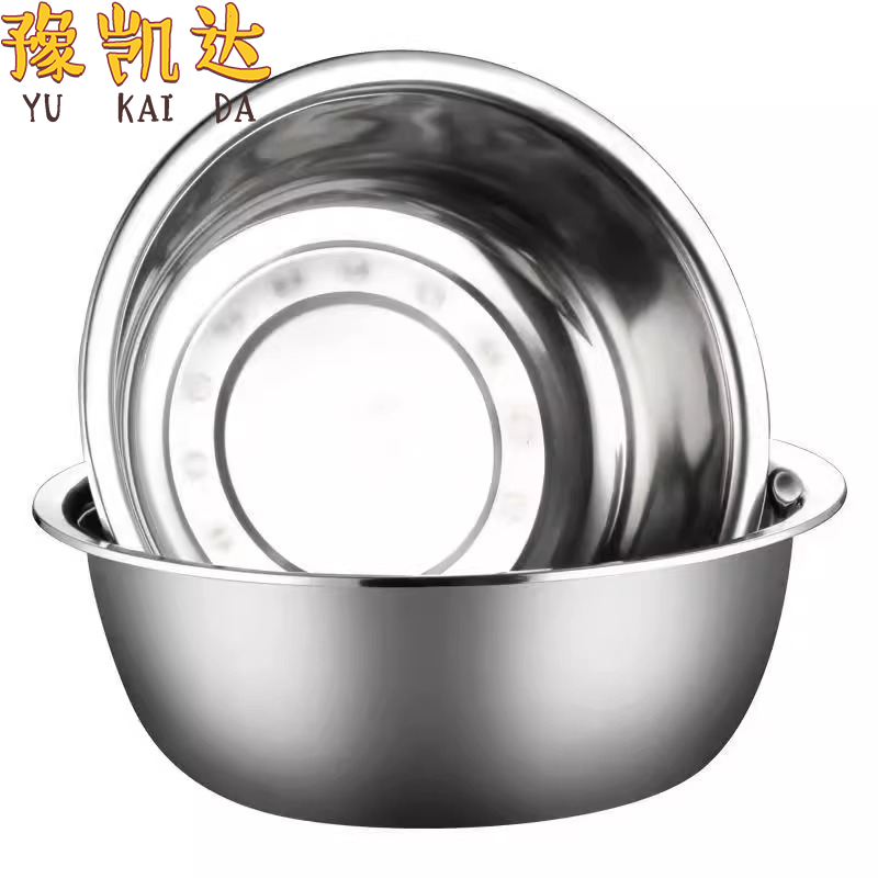 豫凯达不锈钢斗盆45cm个高清大图