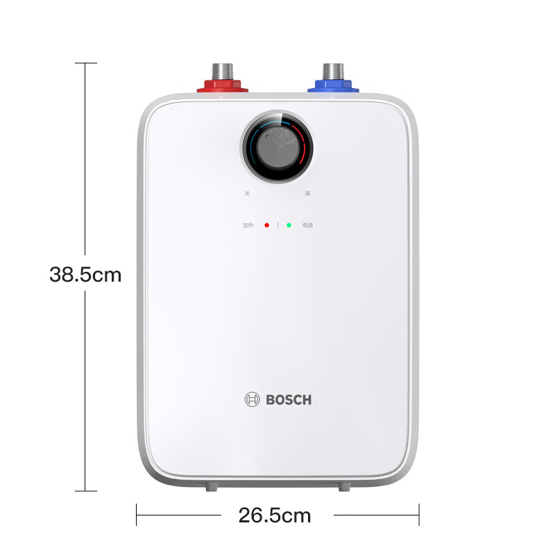 博世BOSCH智能一级能效厨宝单管加热即热式旋钮控制设计简洁TR 3120 T 7.5-3 MH(白色)