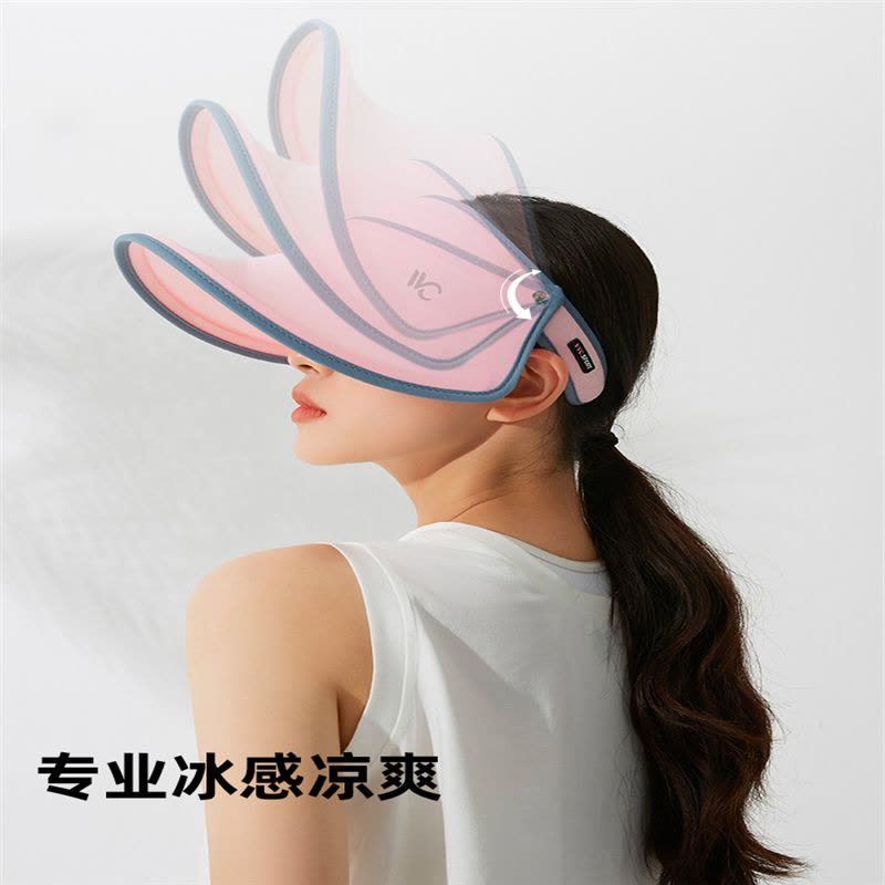 韩国VVC正品遮阳帽夏季空顶帽百搭太阳帽遮脸防紫外线防晒帽子图片
