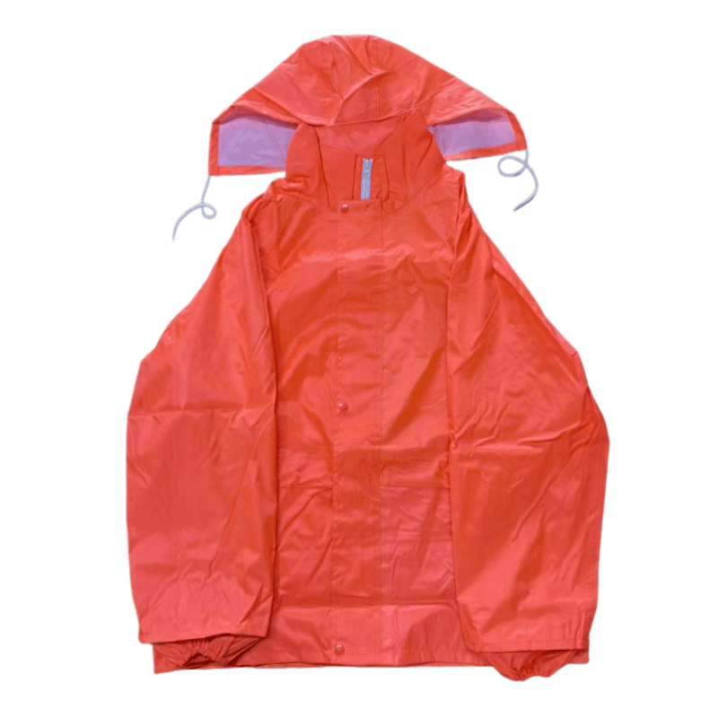 鸿灵睿芯 YF01H 新型分体式多功能雨衣 (计价单位:件)橙色图片