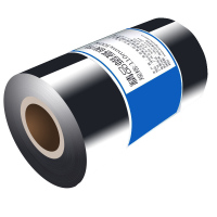 艾洁 蜡基碳带110mm*300m 精品蜡基碳带 蜡基条码打印机 专用色带 打印机色带 标签带