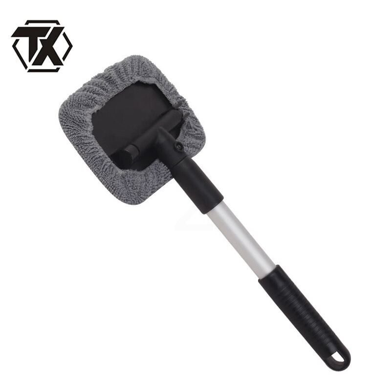 铁迅玻璃清洁除尘刷M77 套 黑色高清大图