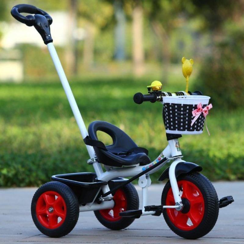儿童三轮车男孩2脚蹬童车3小孩自行车骑女宝宝玩具可坐1-5周岁半
