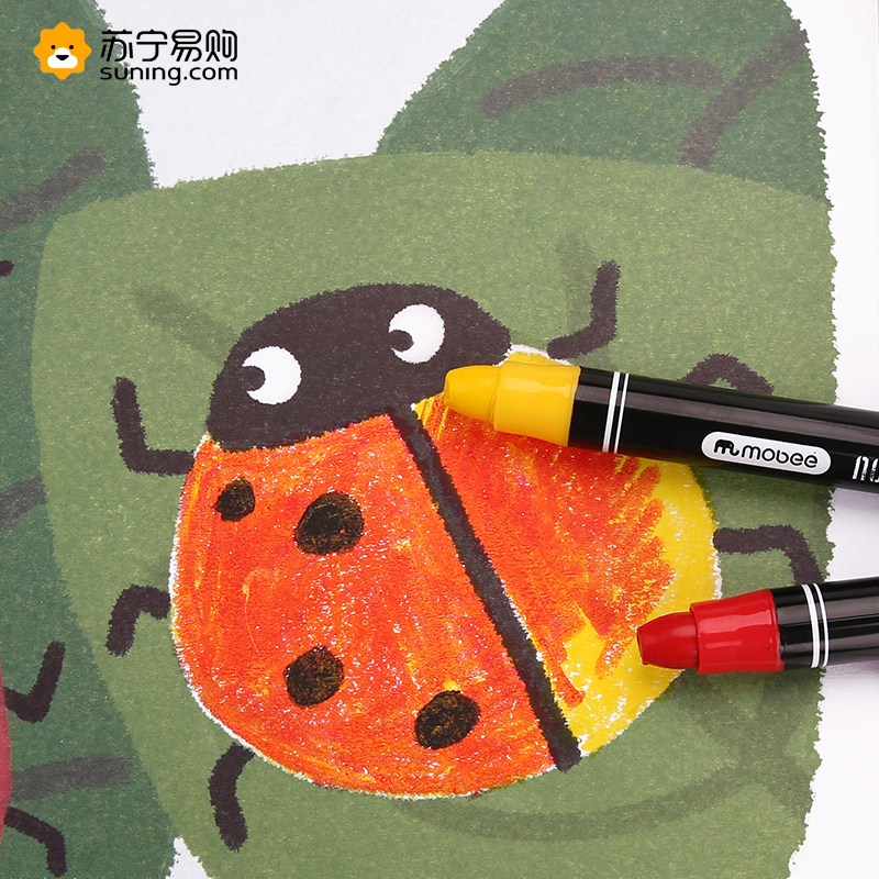 莫贝(MOBEE)儿童绘画-航空组合P018T6 绘画套装水彩色画笔小学生用蜡笔手绘 4岁以上年龄均可