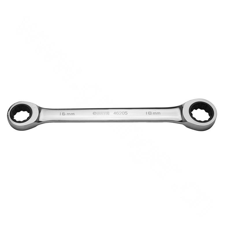 世达 SATA 46207 全抛光双梅花快扳 22×24mm 1把