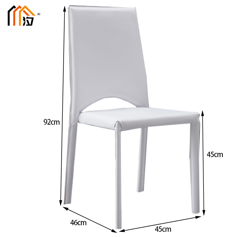 汐 餐椅 白色把高清大图