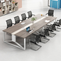 会议桌椅组合长桌办公桌商务接待洽谈大小型长条桌