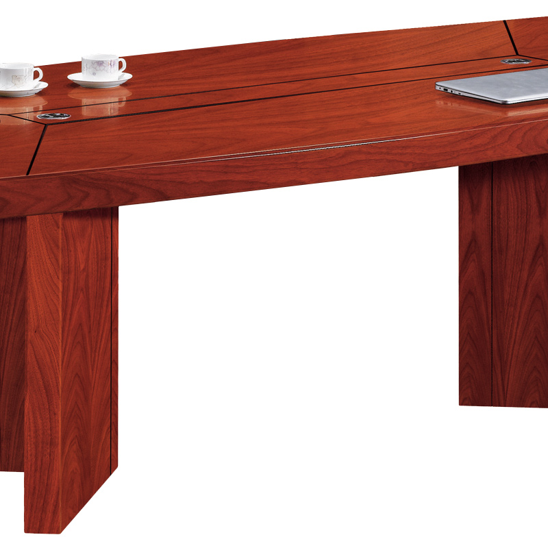 中豫鑫泽 ZYXZ4052372办公家具会议桌接待洽谈桌会议台桌 2.4米高清大图