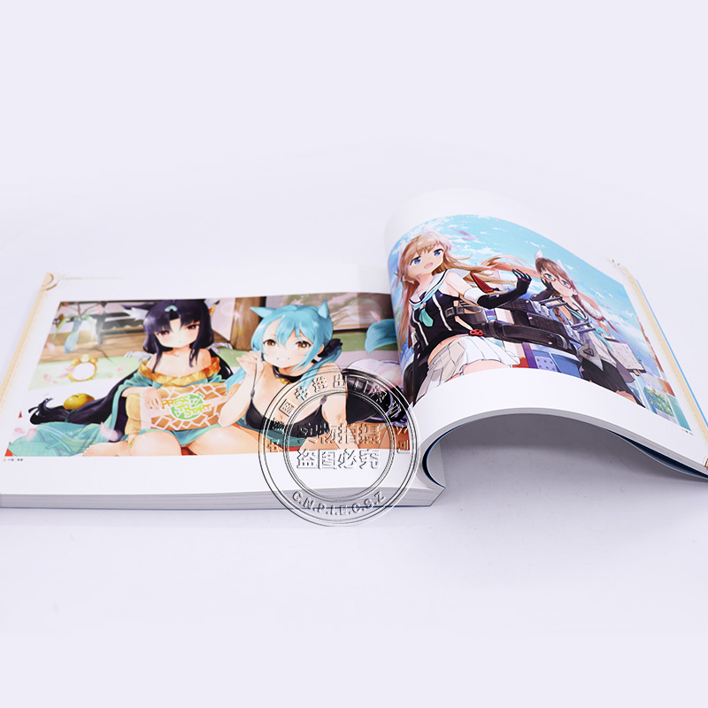 [正版]深图日文碧蓝航线 First Anniversary Art Collection设定集 アズールレーン 画高清大图