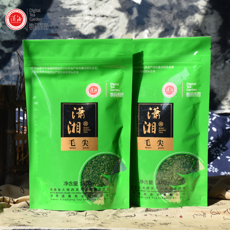 数码茶园牌潇湘毛尖100g 袋高清大图