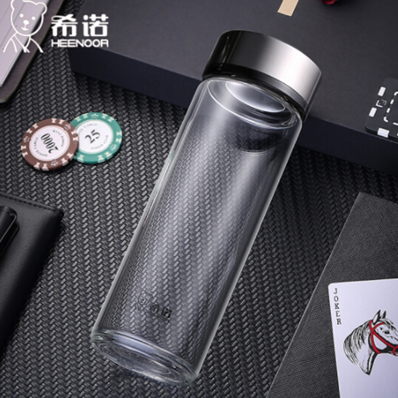 希诺(HEENOOR) XN-7572 单层玻璃杯 单个装黑色