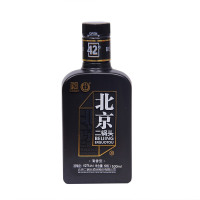 永丰北京二锅头自黑 黑瓶 42度 清香型白酒 （红标 绿标 黄标 随机发货） 500ml*9瓶 整箱装