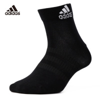 Adidas阿迪达斯男袜女袜2020新款三双装透气运动休闲袜DZ9434