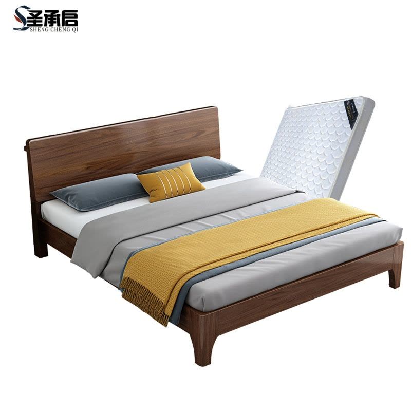 圣承启 木床 1.5m张图片