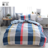 衡欢(HENGHUAN)床上用品纯棉磨毛床单款1.2m床用三件套样加厚款 RZ-CP05 一套