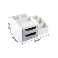 得力 Deli 8900 蓝 8900收纳盒 蓝(包装数量 1个)