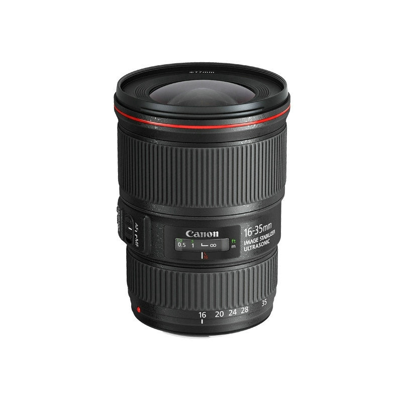 佳能(Canon)EF 16-35mm f/4L IS USM 佳能卡口 77mm口径 红圈广角变焦镜头
