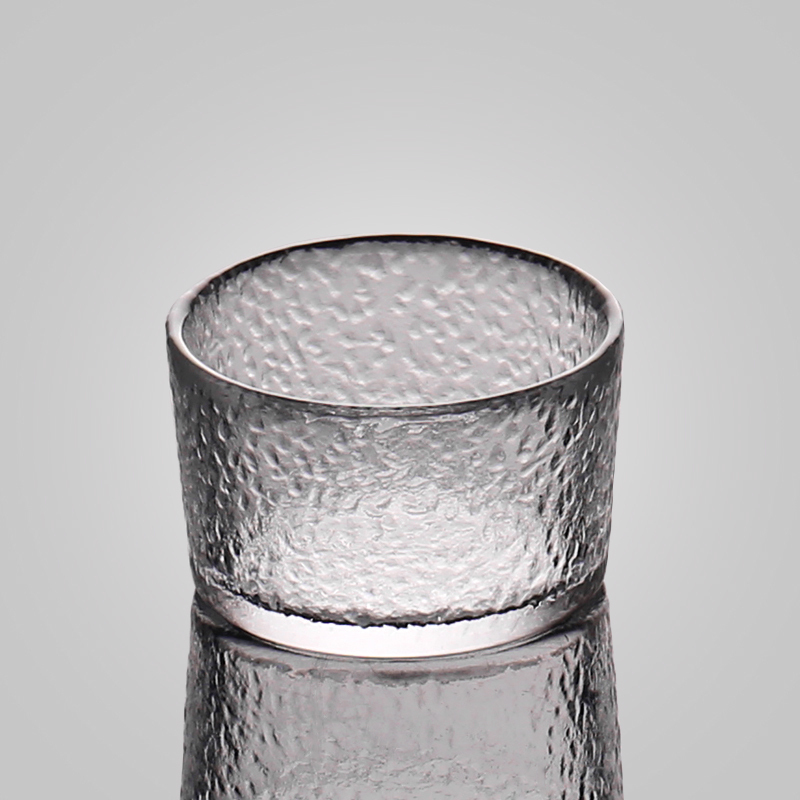 康韵耐热玻璃茶具套装耐高温日式锤纹玻璃茶具功夫茶具家用玻璃泡花