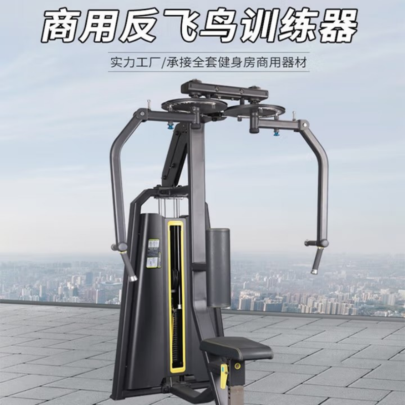 EM1002 反飞鸟训练器 综合训练器坐姿推胸高低拉背肌腿部力量训练器商用健身器材高清大图