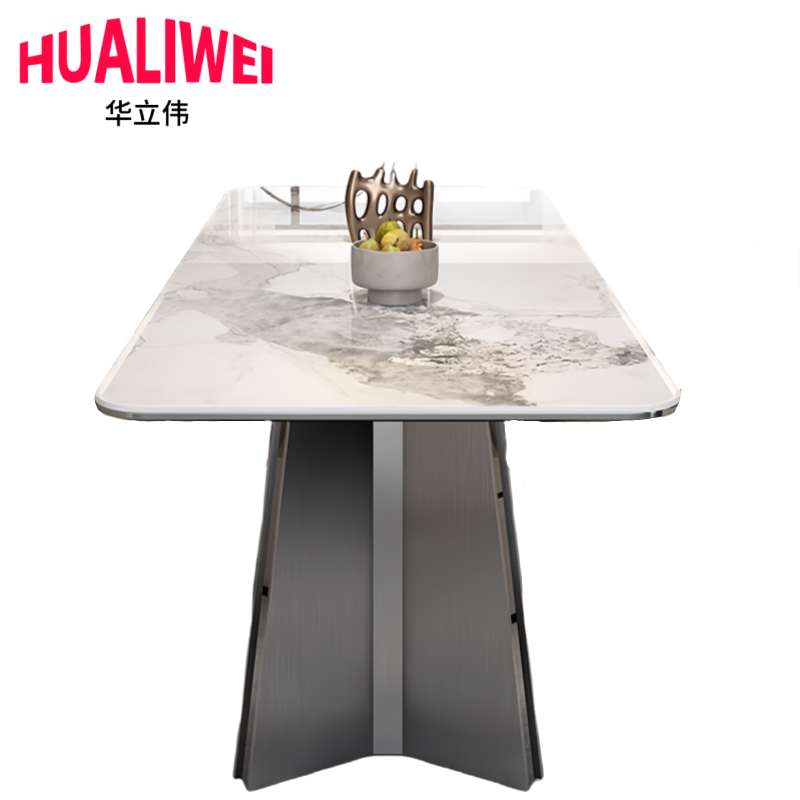 华立伟餐桌130*80*75cm张高清大图