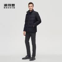 波司登商务羽绒服男士品质鹅绒休闲短款防风保暖外套科技蓄热内里