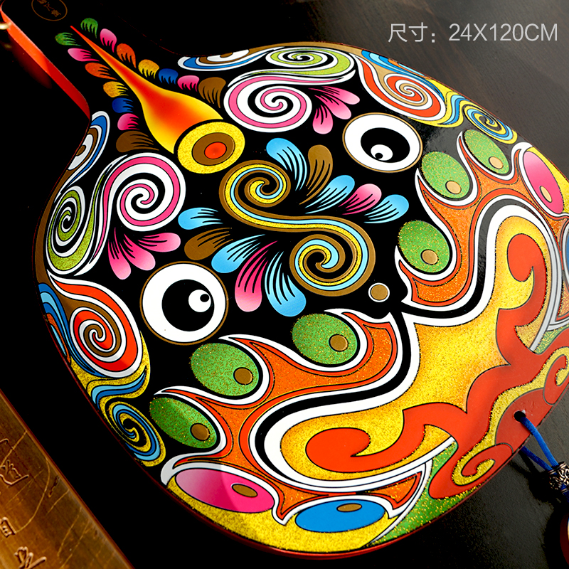 福人福地伴手礼新年墙面装饰挂件大号客厅沙发背景墙乔迁新居过年室内玄关壁挂礼品 十全十美