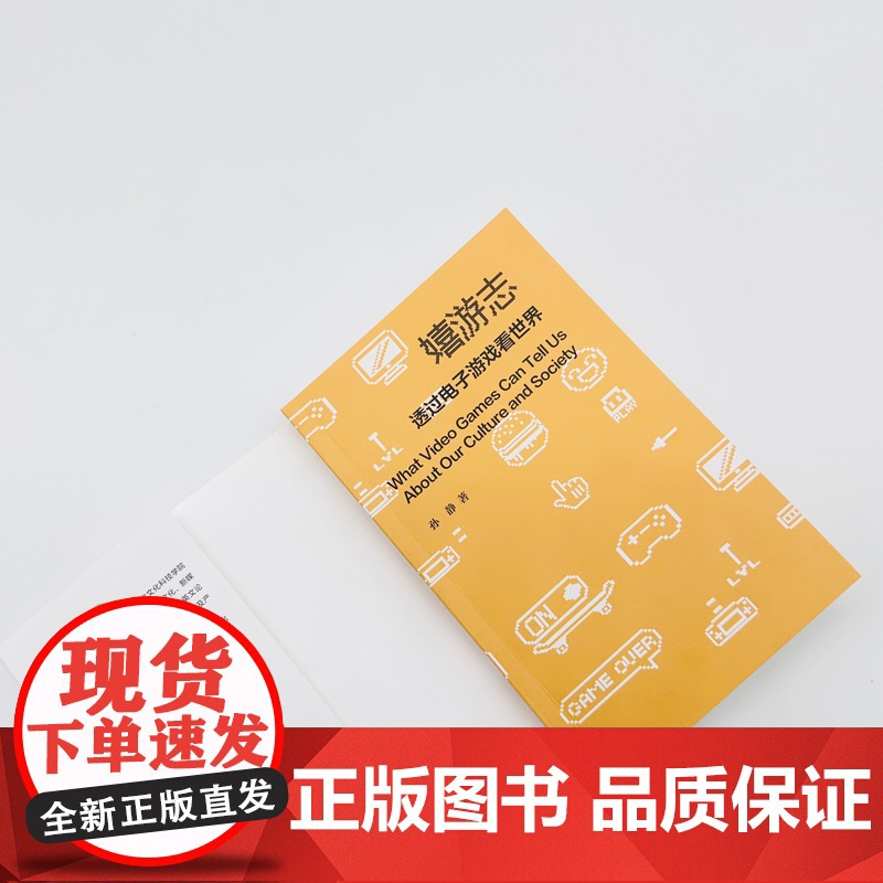 嬉游志:透过电子游戏看世界 孙静著深度解读电子游戏文化游戏素养高清大图