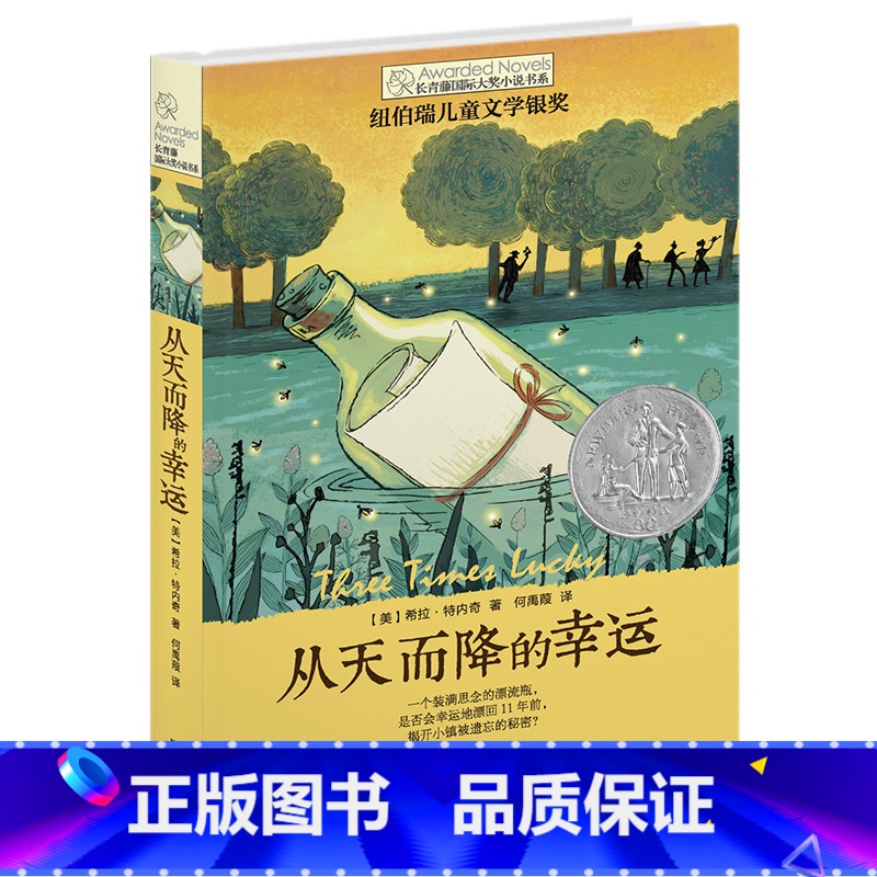 从天而降的幸运 【正版】从天而降的幸运 长青藤大奖小说书系列 儿童文学 校园成长8-10-12岁小学生初中4567四五六