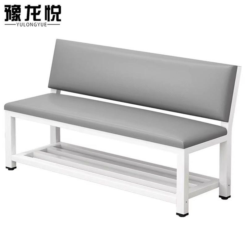 豫龙悦户外长条椅 长条靠背椅220cm个
