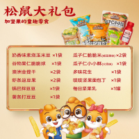 三只松鼠_松鼠大礼包14件/847g坚果儿童零食年货送礼花生瓜子虾条