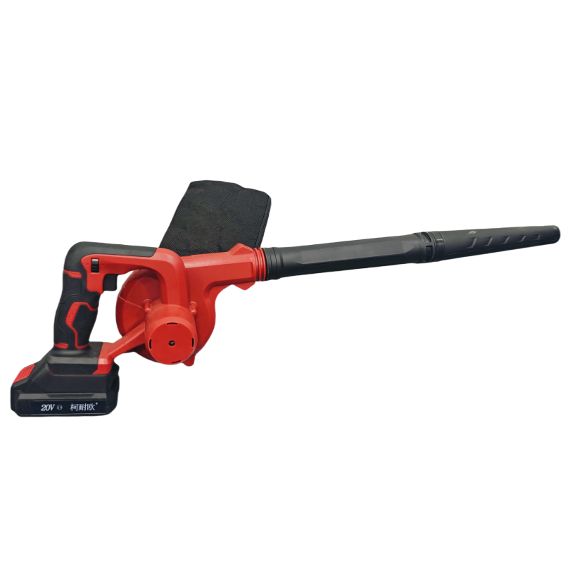 柯耐欧无刷充电式锂电鼓风机大功率吹吸两用吹风机套高清大图