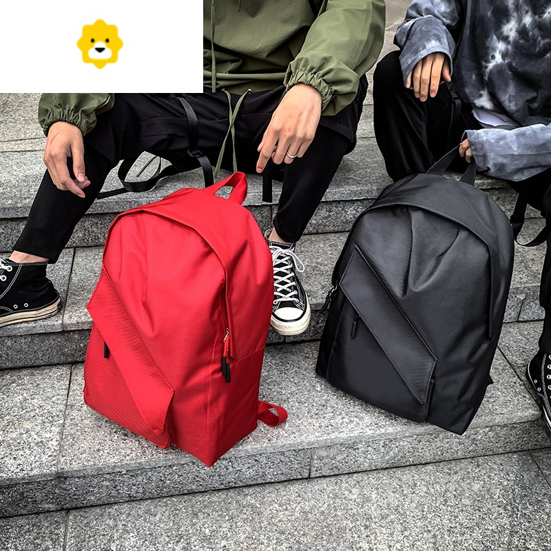 fenghou书包男女ins风港风高中学生双肩包女潮牌ins百搭潮牌背包男