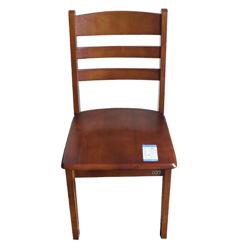 亿铁(YI TIE)靠背椅实木餐椅高清大图