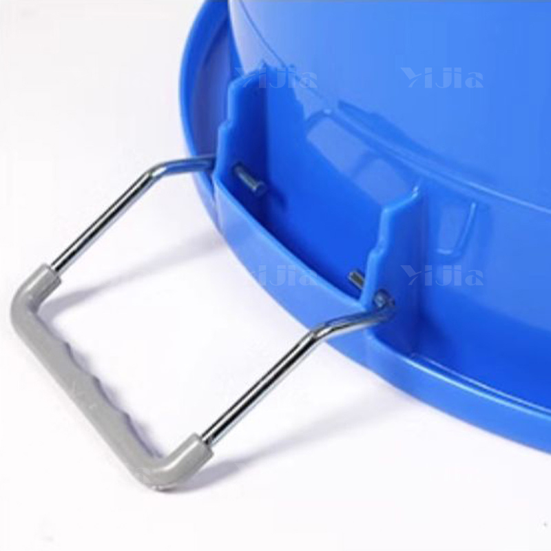 翌嘉YJ4122027 商用家用加厚塑料圆桶 50升蓝色无盖高清大图