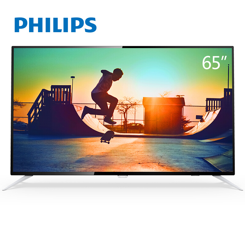 飞利浦(Philips)65PUF6112/T3 65英寸 4K LED智能电视包基础安装.GS