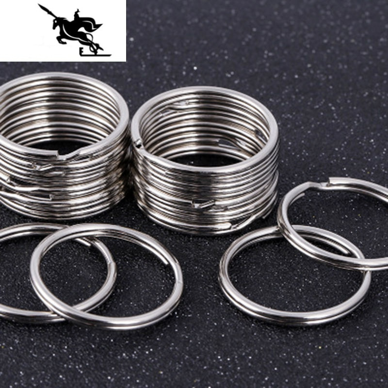 newlake钥匙圈环diy不锈钢配件钥匙扣圈加厚挂件简约男士创意汽车钥匙