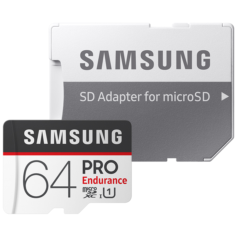 三星microSD存储卡64G 高度耐用4K高清Class10存储卡手机TF内存卡平板监控摄像头通用行车记录仪专用闪存卡