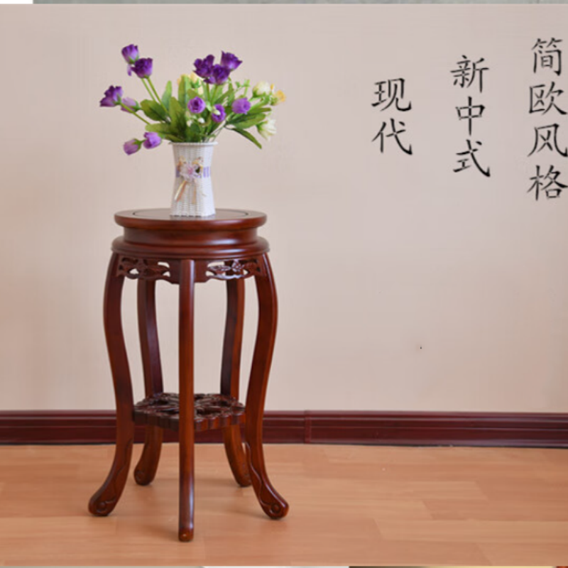 心业木制花架XY-HJ1花架 此产品单件不出售批量请联系客服高清大图
