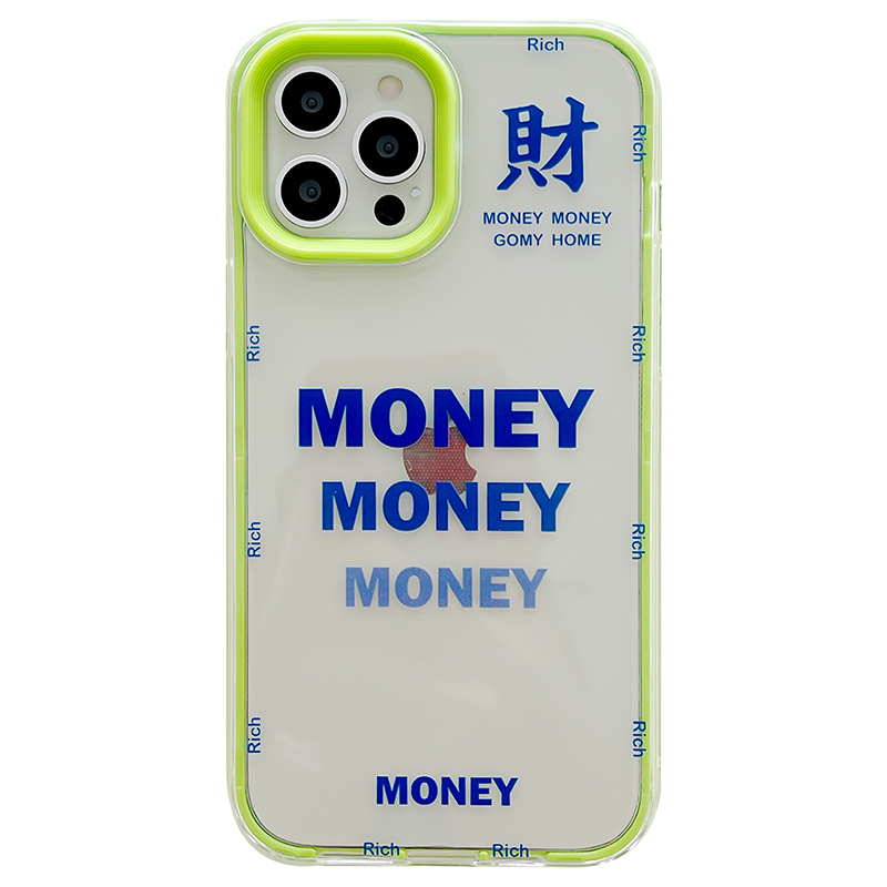 ASPOR创意三件套撞色按键手机保护壳iPhone11/12系列Pro/max创意可爱组装透明软壳防摔防滑孔位精准