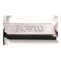 施泰力 Starrett 272MA 半径规0.75-5mm