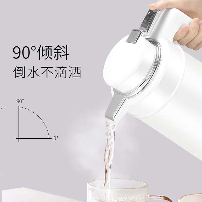 豹牌BP-1816保温不锈钢电热水壶 双芯恒温技术 恒温70度 颜色随机高清大图